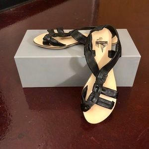 UO Kimchi Blue leather sandals